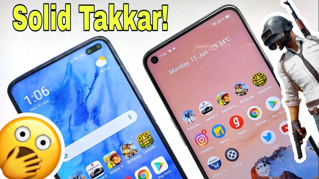 POCO X2 vs Realme 6 Speed Test | Helio G90T vs SD730G | Bohat Hard!