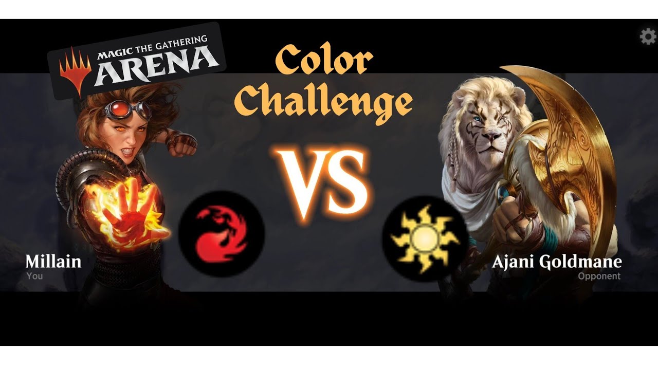 MTG Color Challenge Red VS White