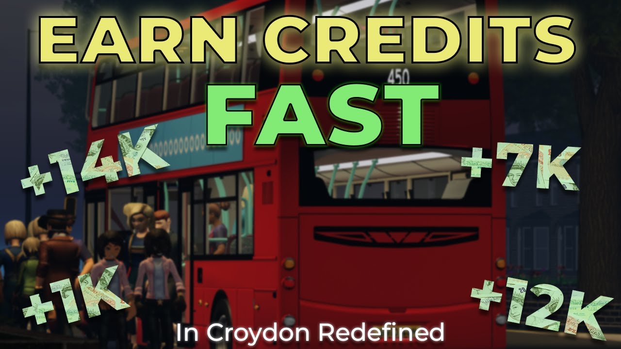 Top 5 FASTEST WAYS to Earn CREDITS in Croydon ROBLOX
