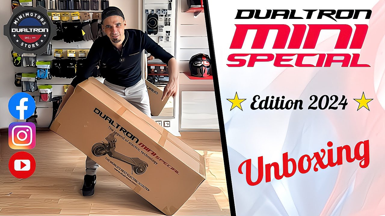 Nouvelle DUALTRON MINI SPECIAL 2024 - Trotinette électrique