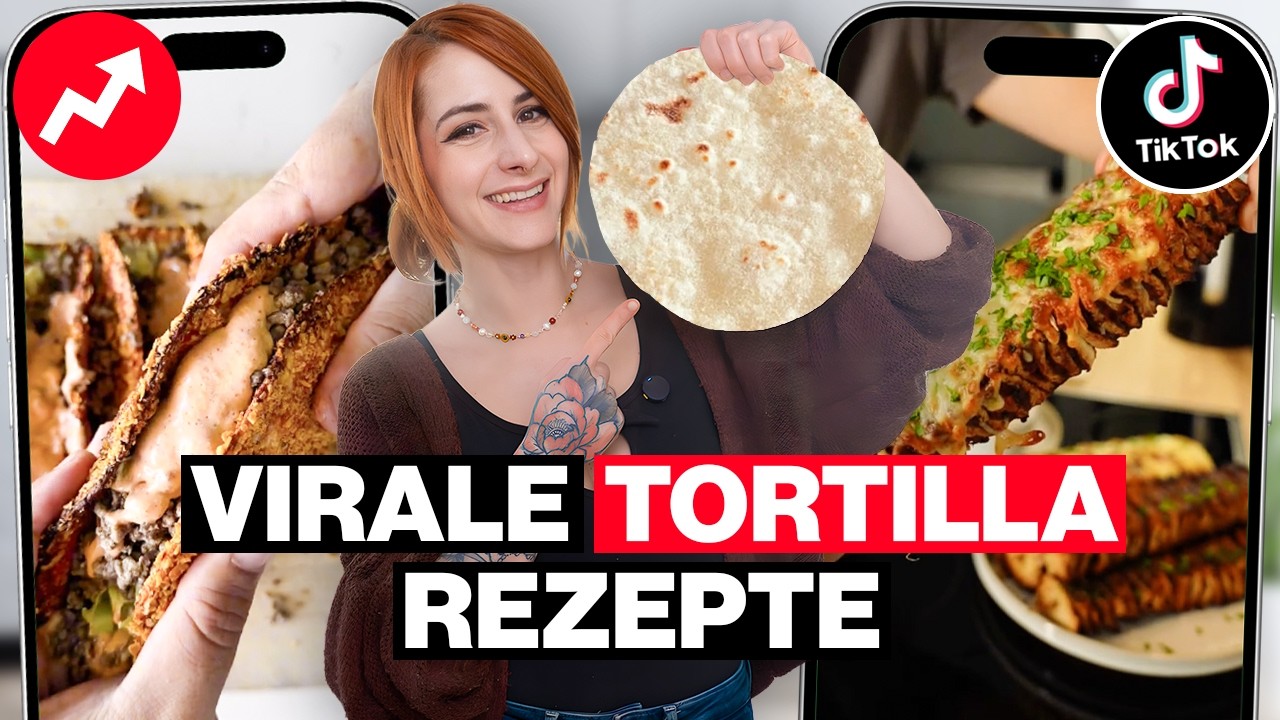 Ich teste virale TORTILLA Rezepte von TikTok & Instagram