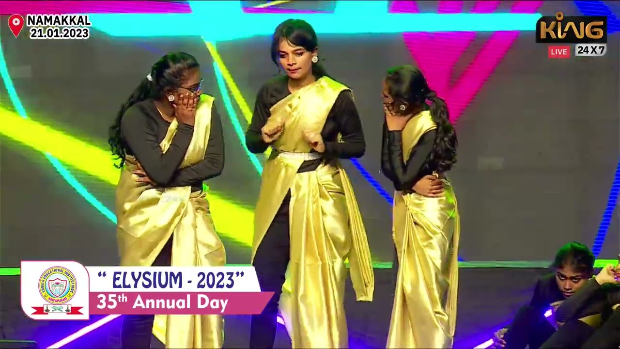 Ennadi Rakkamma Mixing Songs Dance Performance by XII (Girls )