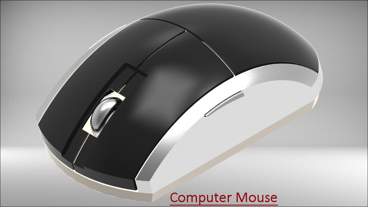 Computer Mouse (Solid Edge Tutorial)