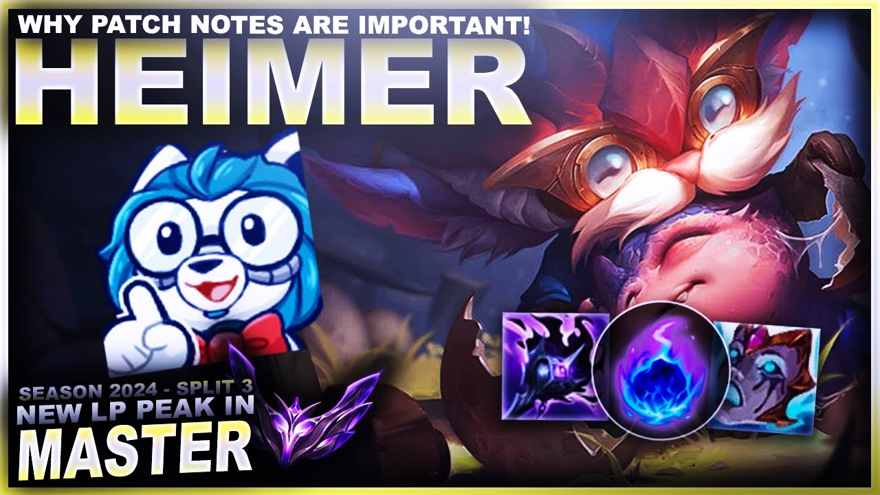 WHY READING PATCH NOTES IS NEEDED... HEIMERDINGER! | League of Legends