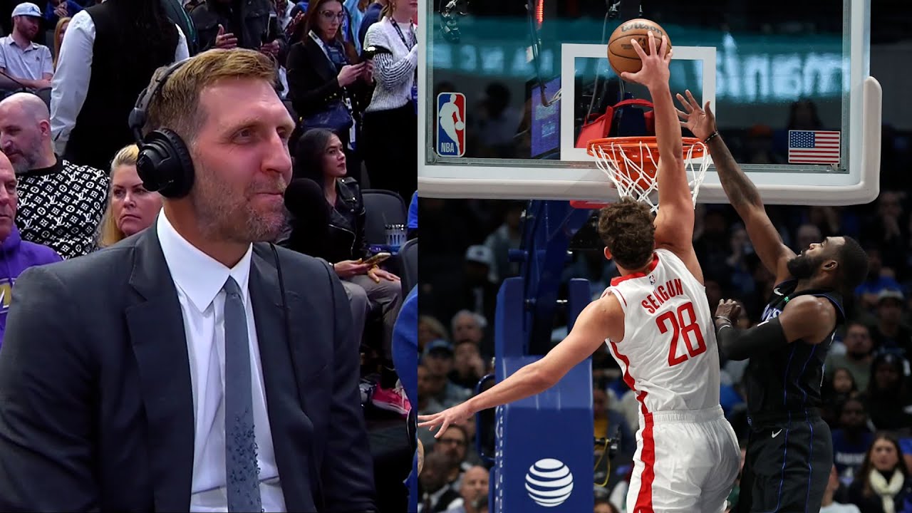 Dirk Nowitzki Alperen Şengün hakkında konuşuyor. (ALTYAZILI) Mavs vs Rockets | 28.11.2023