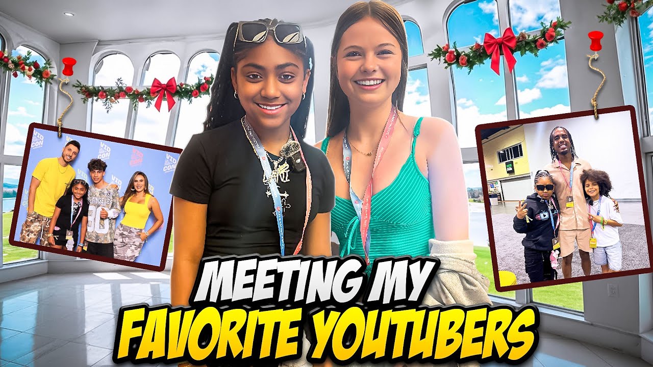 Встреча с моими любимыми ютуберами на Vidcon! 😱🔥 (Потерянные файлы)