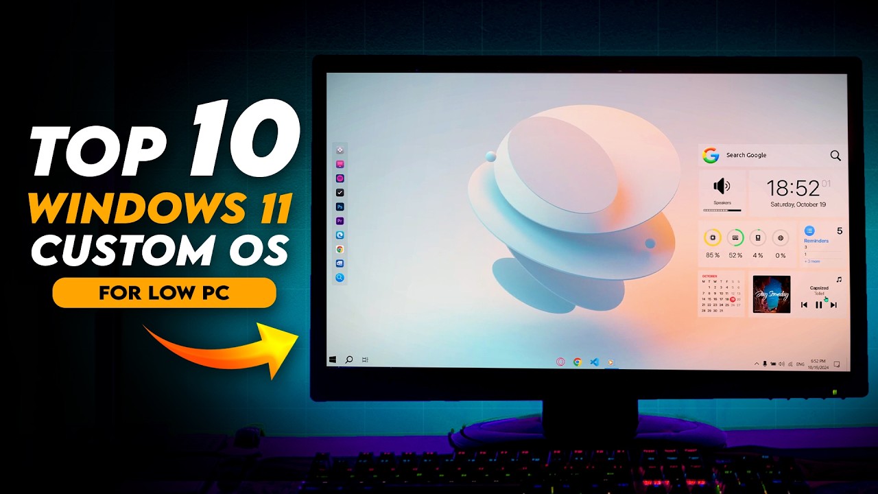 Windows 10 подходит к концу! 10 лучших кастомных ОС Windows 11 для бюджетных ПК