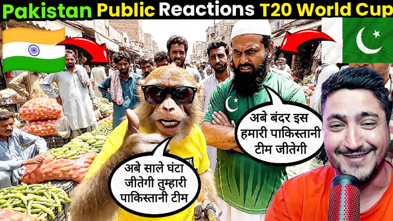 Monkey Vlogger in Pakistan 🇵🇰 | Pakistan Public Reaction 😂 | Pakistan Media Crying | Google veo3