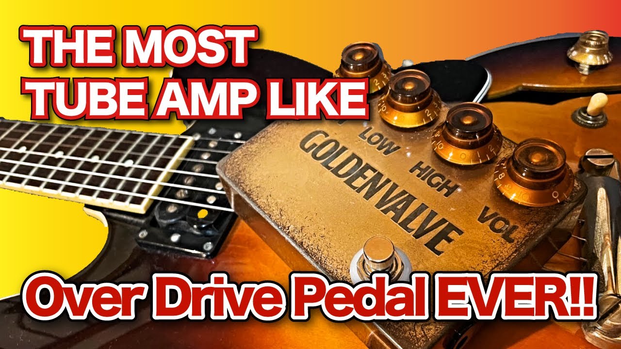 This is not just a distortion pedal. 【GOLDEN VALVE】 / funk ojisan