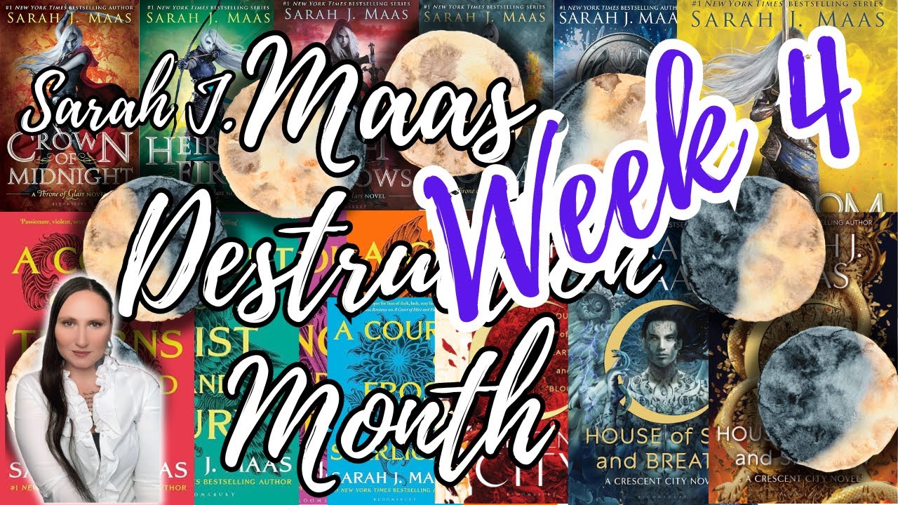 Massverse Reading Challenge 2024 - Week 4 Sarah J. Maas reading update #booktube #booktok