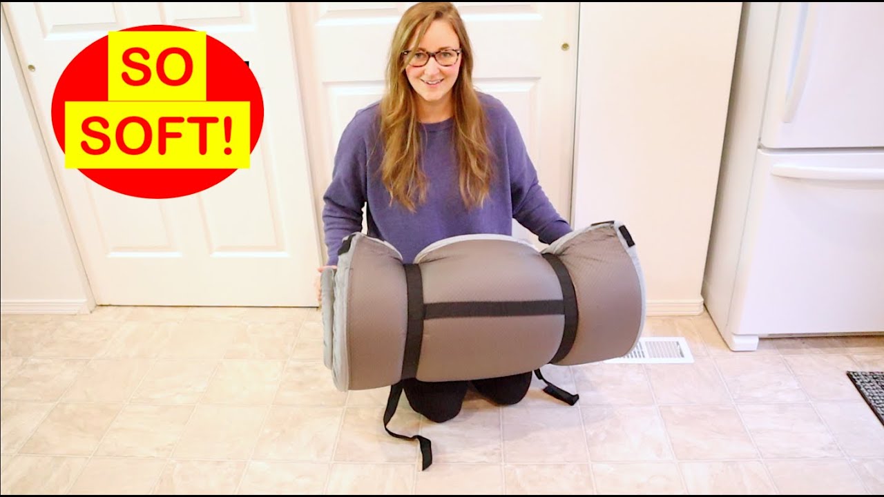 UNBOXING: KingChii Memory Foam Portable Camping Mattress Review 2022