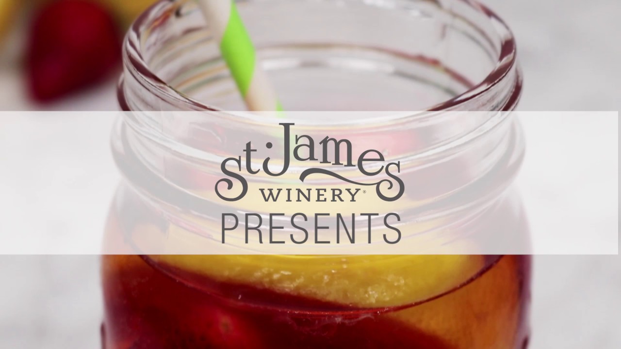 St  James Winery Strawberry Lemon Shake-up