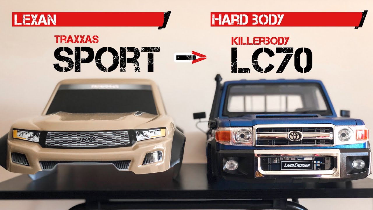 HOW to MOUNT / KILLERBODY LC70 to TRX4 Chassis | 313mm Wheelbase