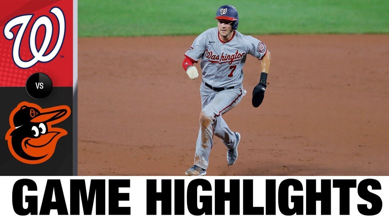 Nats' bats explode in 15-3 win over Orioles | Nationals-Orioles Game Highlights 8/14/20