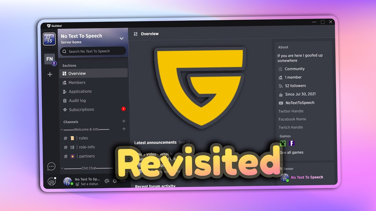 Guilded vs Discord (Revisited)