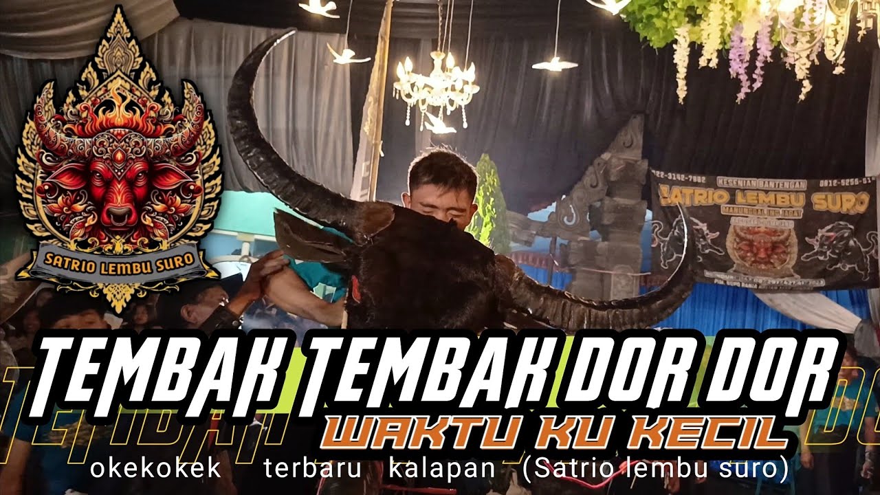 DJ BANTENGAN TEMBAK TEMBAK DOR DOR‼️waktu ku kecil viral kalapan