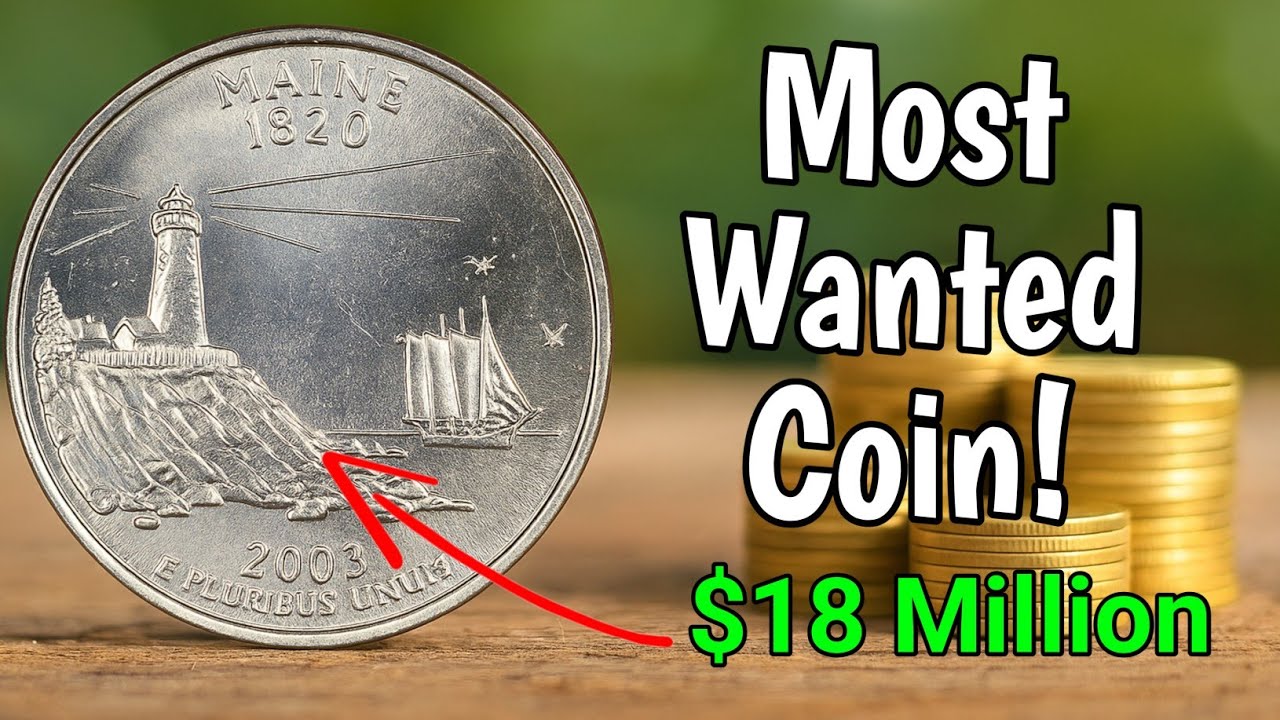2003 Maine State Quarter Worth $18 Million? Rarest Quarter Ever Found! 💰 | Profit Show