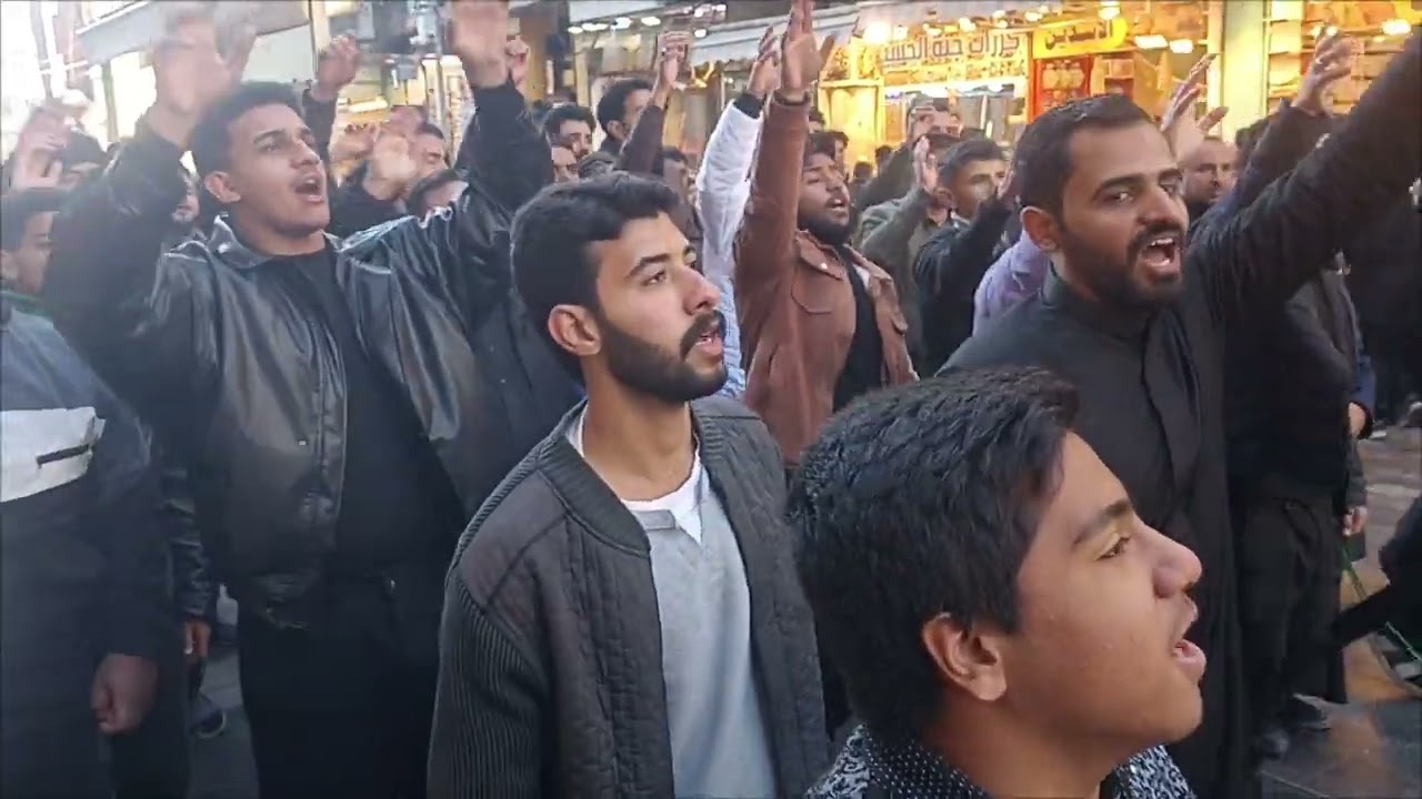 دخولية موكب الامام موسى الكاظم ع اهالي الدغارة الى مدينة الكاظمية المقدسة الجمعه 26 رجب 16/1/2026