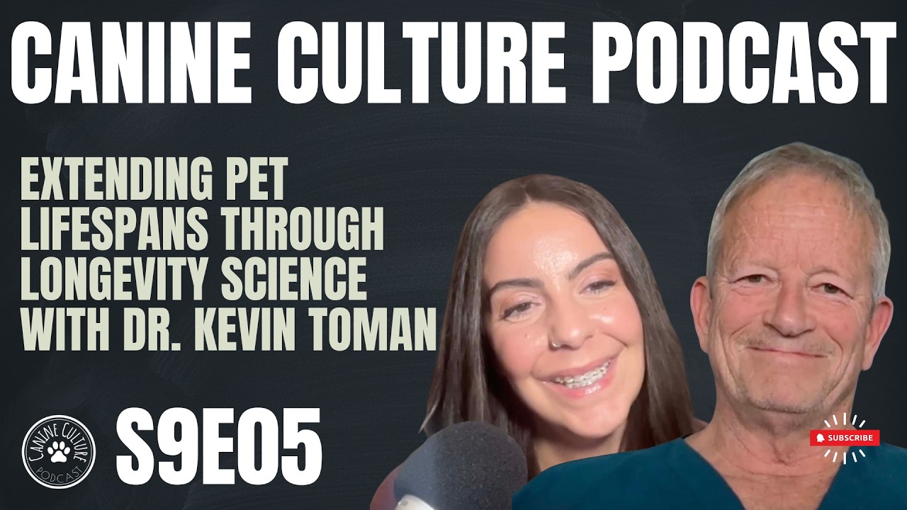 Extending Pet Lifespans Through Longevity Science with Dr. Kevin Toman | S9E05