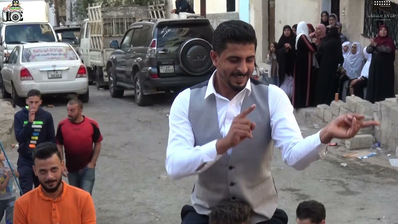الفنان ياسر الغزالي من فرحة  العريس ابراهيم ابو جامع تصوير احمد اياد