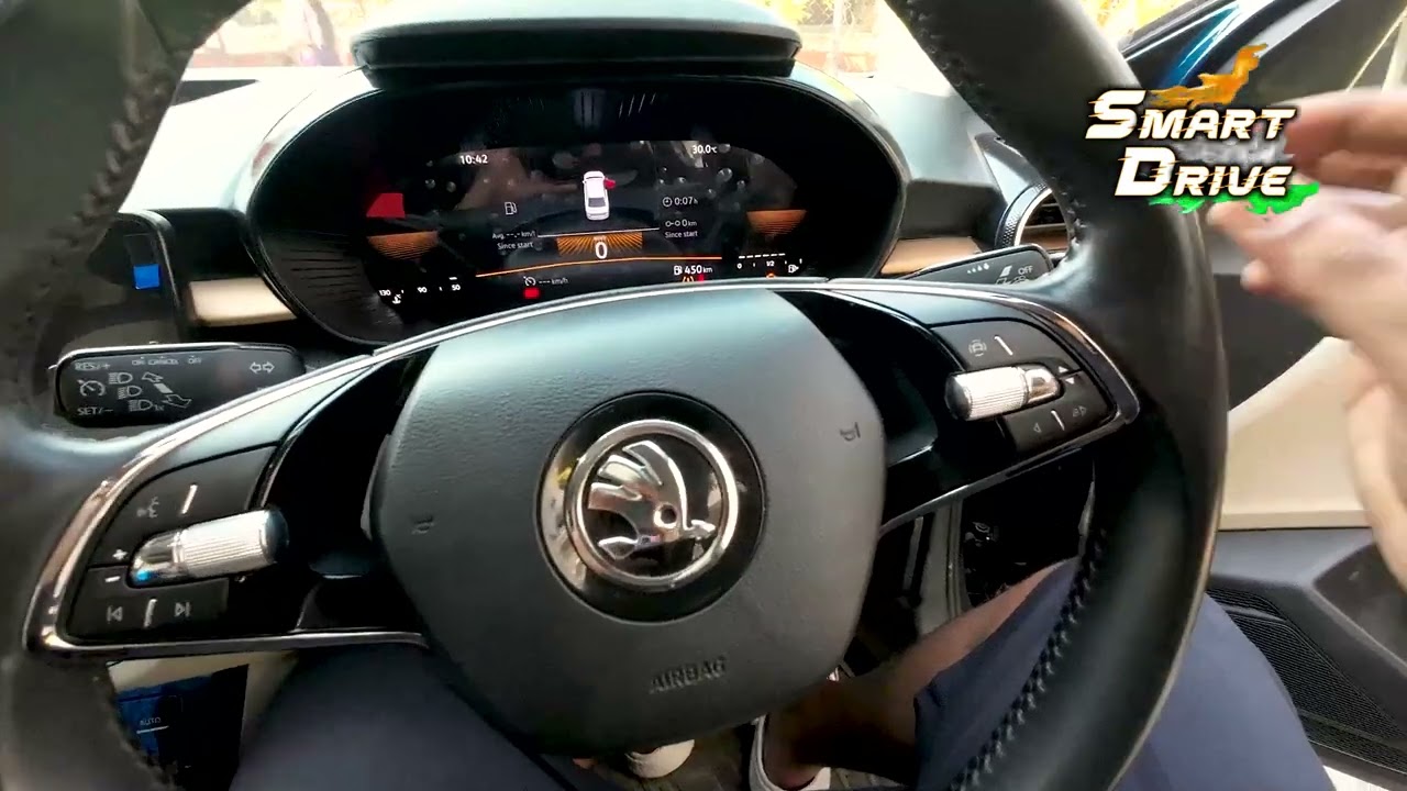 Skoda Slavia Cruise control feature & steering controls explained :SMARTDrive