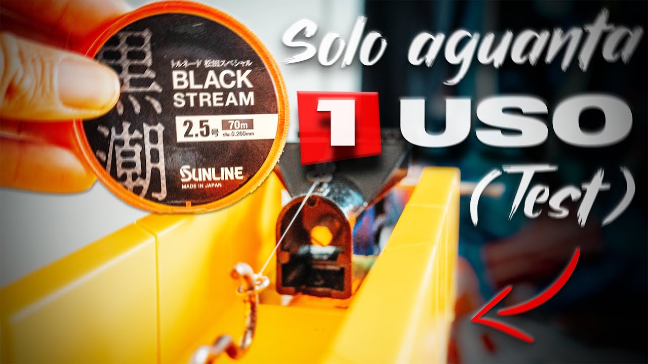 Test - ¿El FLUOROCARBONO 🧵 es de 1 Solo USO?
