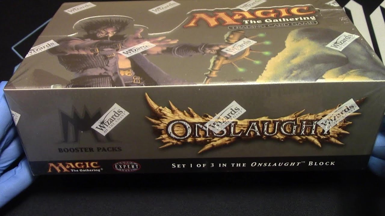 MTG Onslaught whole box opening! TCGPlayer App Can we make money??