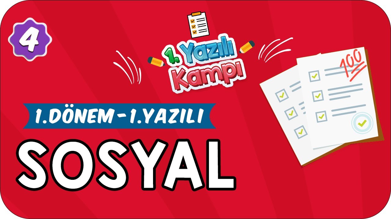 4.Sınıf Sosyal | 1.Dönem 1.Yazılıya Hazırlık