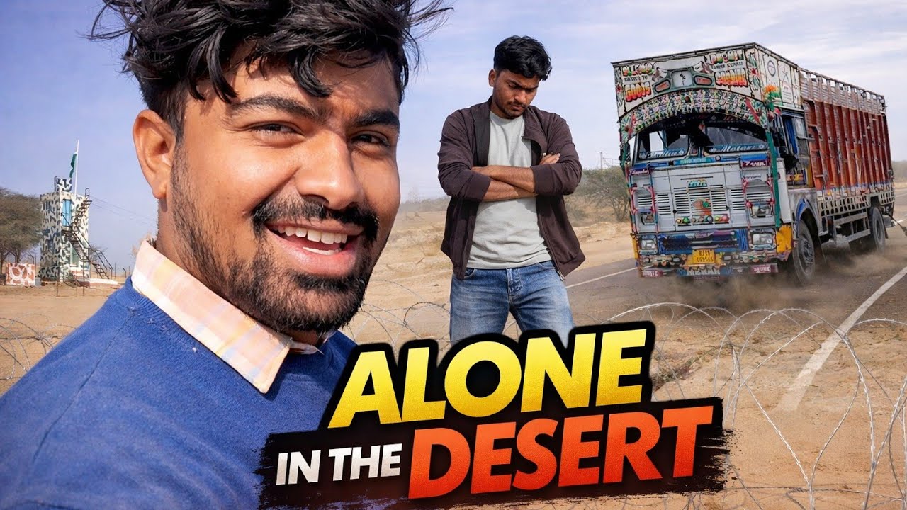 ALONE IN THE DESERT ( रेगिस्तान में अकेला )