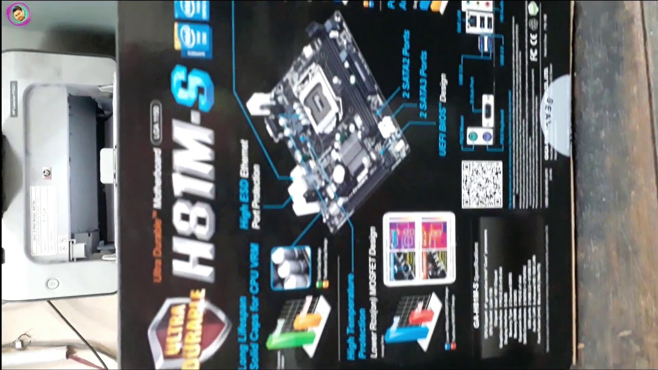 H81M GIGABYTE Motherboard unboxing or DDR4 Ram Star gold 4gb 1600 ||small tech pizus||