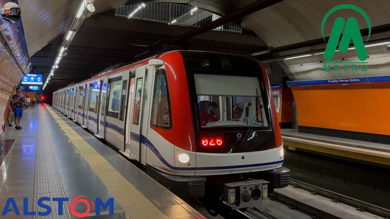 Railfanning in the Santo Domingo Metro!!!