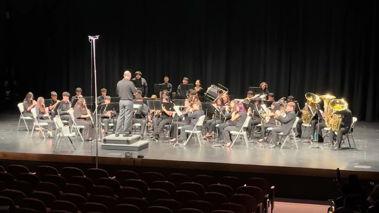 Los Fresnos HS Wind Ensemble performing “Elsa’s procession to the Cathedral” on 3/2/26
