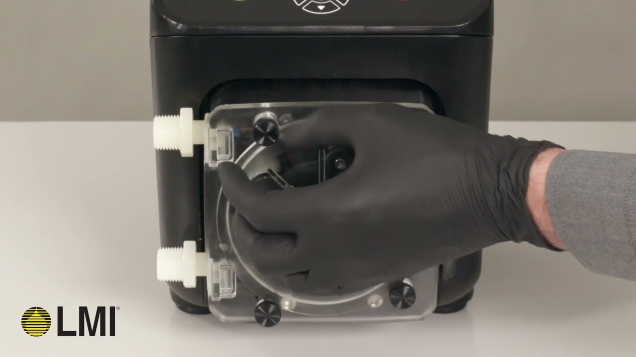 LMI KML Peristaltic Metering Pump, Tube Maintenance