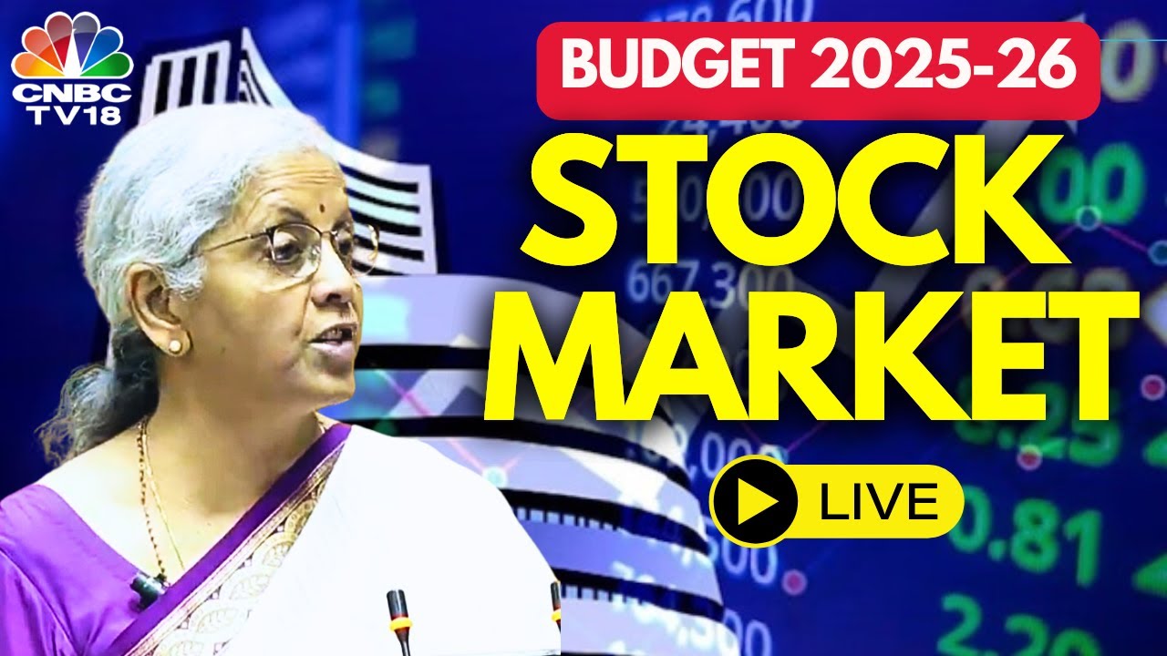 Budget 2025 LIVE: Stock Market LIVE Updates | Nifty & Sensex | Feb 1st | Business News | CNBC TV18