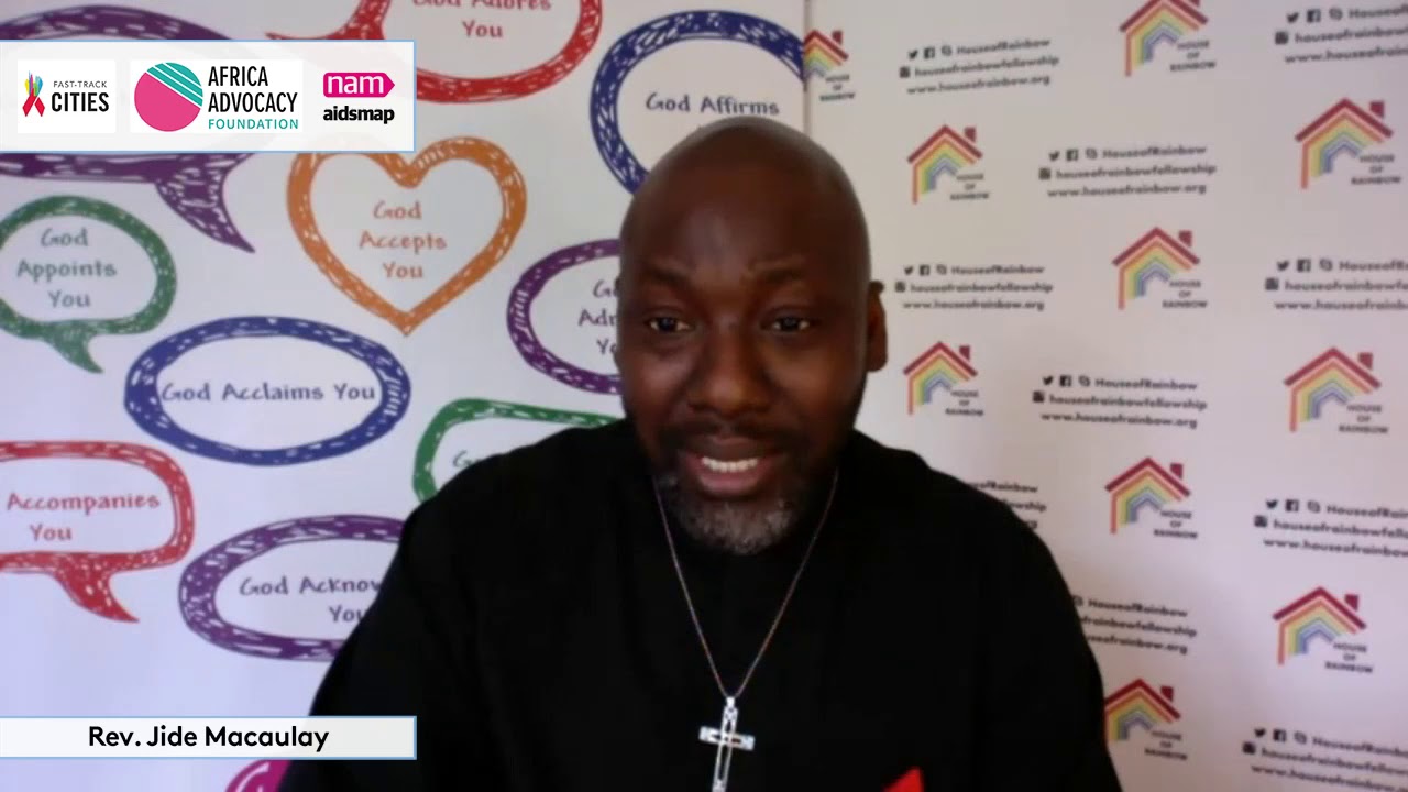 HIV testing - Rev. Jide Macaulay - Positive Champions