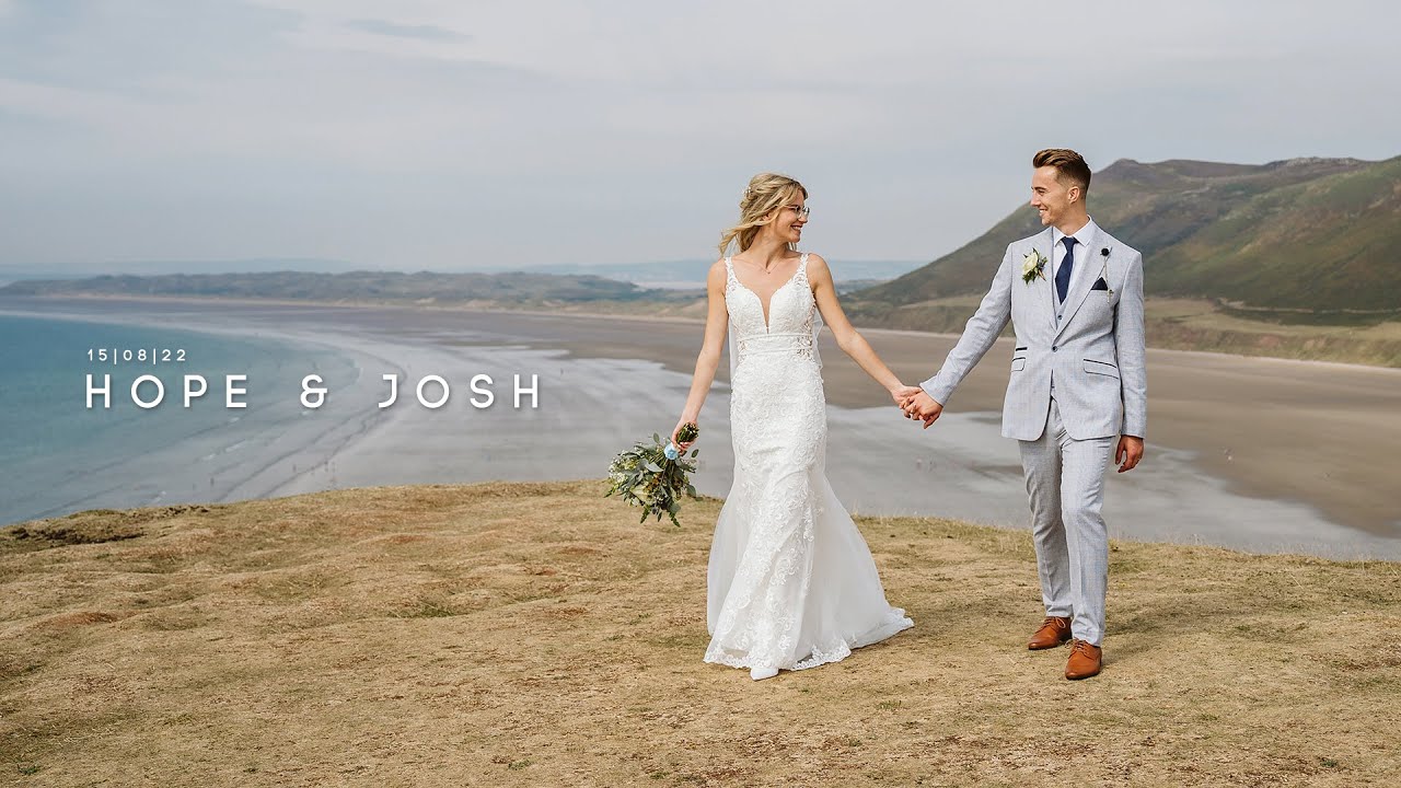 Hope & Josh Wedding Film | Oldwalls Gower