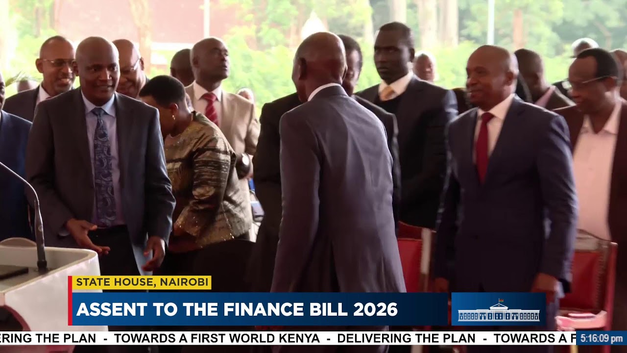 Подписание Законопроекта о бюджете на 2026 год, Государственный дом, Найроби