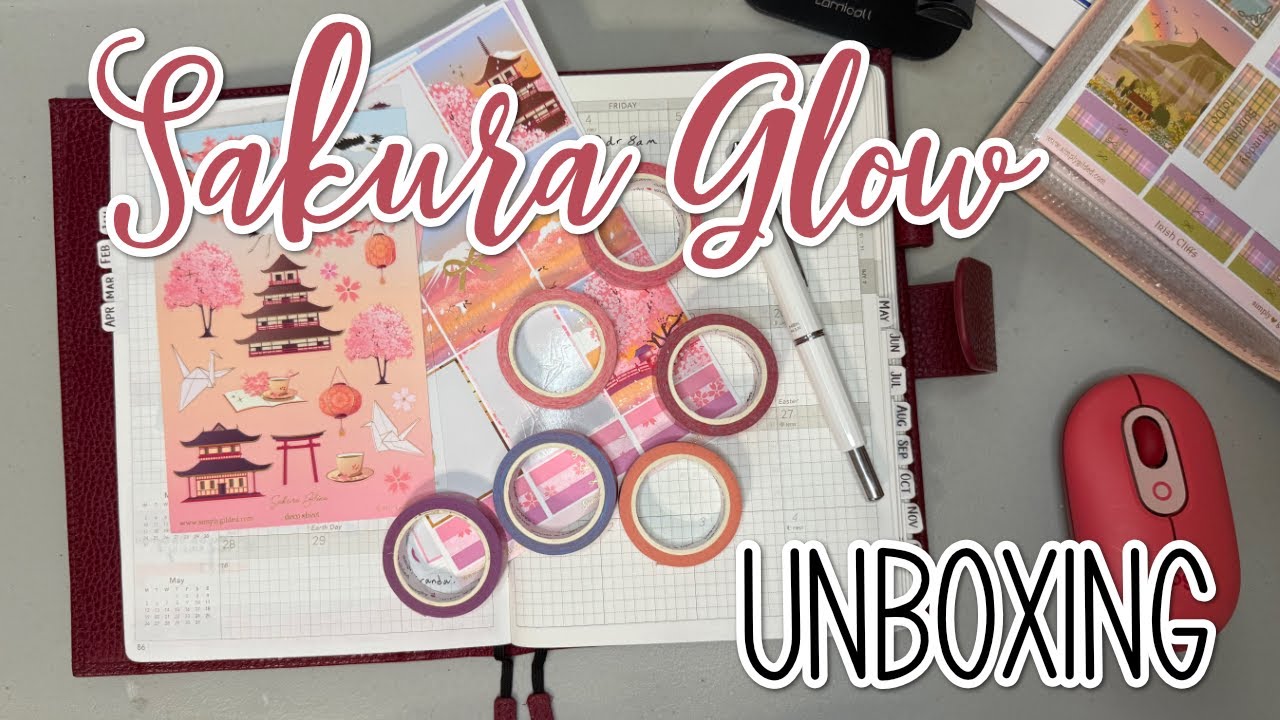 Sakura Glow Unboxing ~ Simply Gilded Subbox ~ March 2025