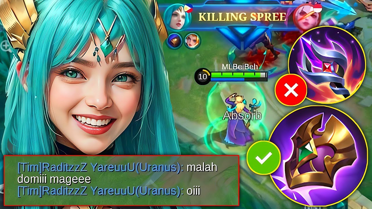 VEXANA BUFF MODE TANKY MEMANG PALING RUSAK! INI DIA VEXANA BUILD KEKEBALAN TUBUH MODE MVP| MLBB