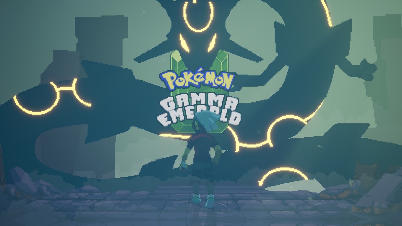jugando el Nuevo Pokémon Gamma Esmeralda...