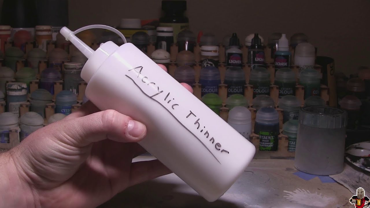 Making Acrylic Thinner for Airbrush