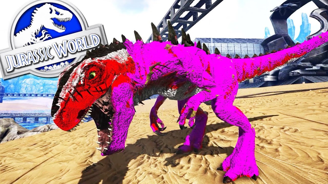 CRÍA DE GODZILLA MUTANTE DINOSAURIO MODIFICADO JURASSIC WORLD 2 Ark ABlistering