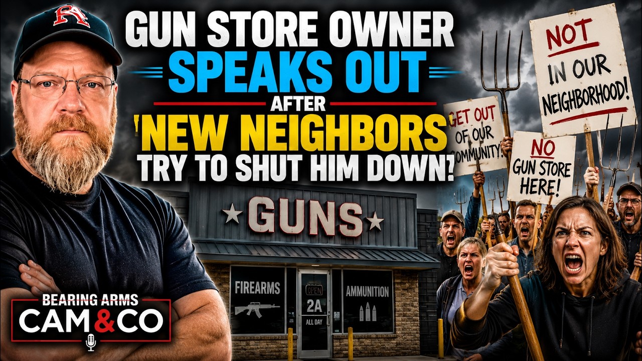 Gun Store Owner Speaks Out After New Neighbors Try to Shut Him Down
