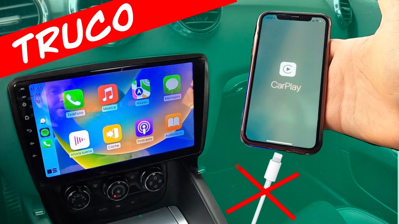 CARPLAY INALAMBRICO Radio Android [TRUCO] IOS 16