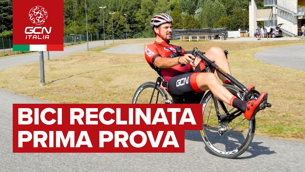 Bici reclinata: la prima volta di Giorgio | GCN Italia Tech