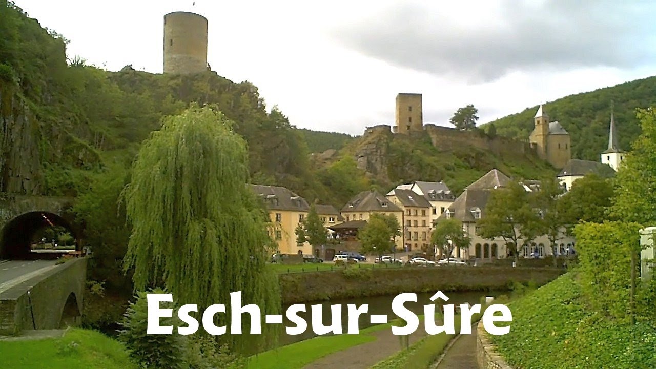 LUXEMBOURG: Esch-sur-Sûre village