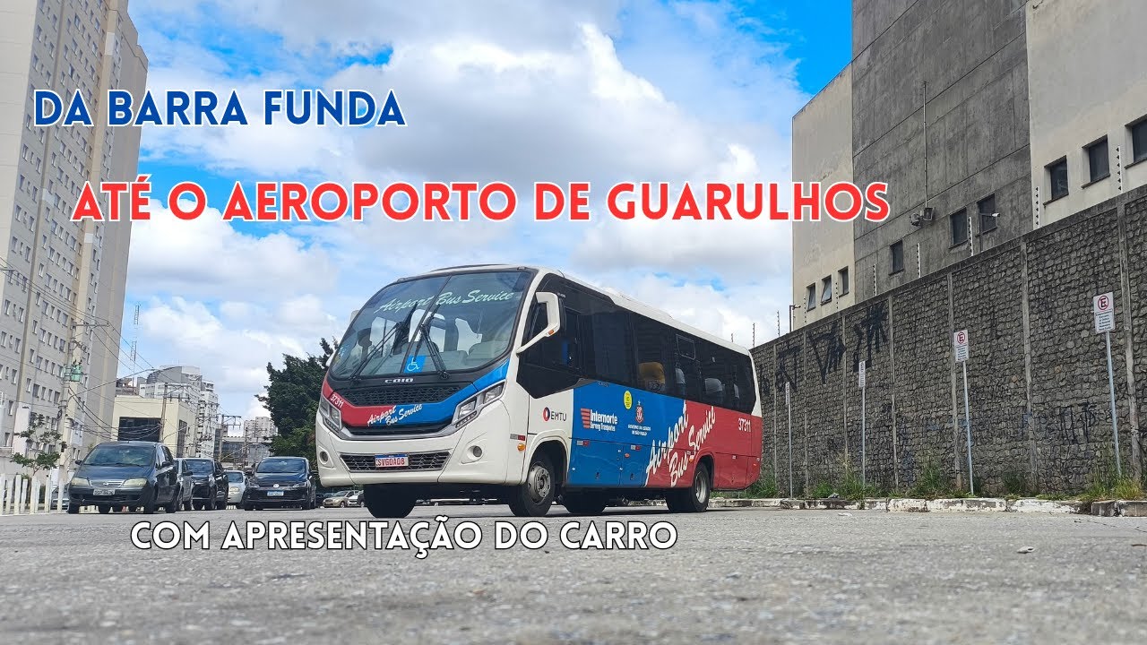 POV: Barra Funda Até o Aeroporto de Guarulhos. Carro 37.311 da Airporto Bus Service #onibus #bus