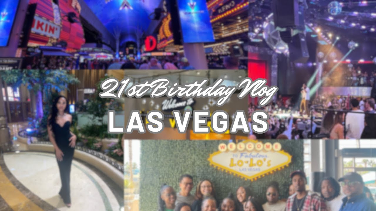21st Birthday Vlog | Las Vegas, Drais Night Club, Big Sean, Zip lining & more.