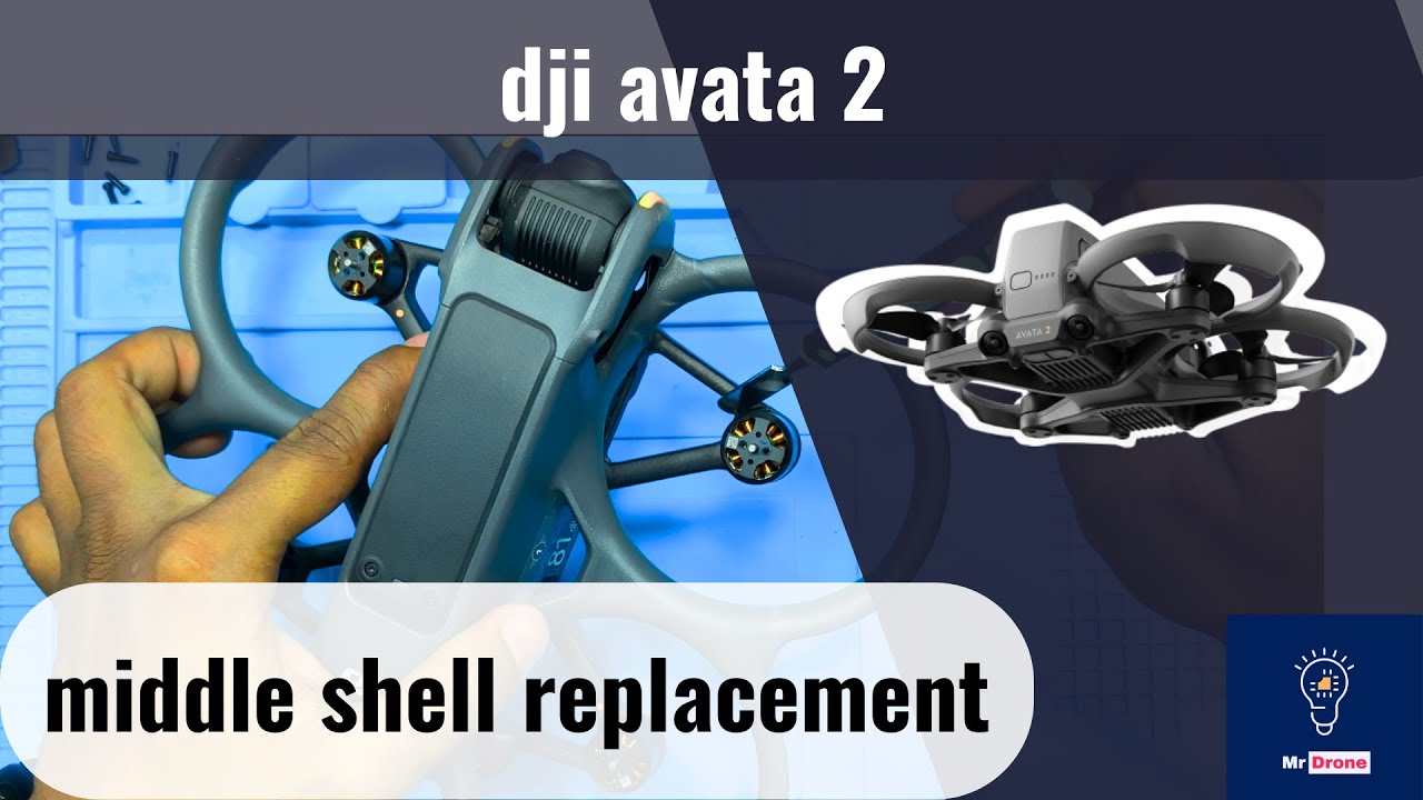 How to repair your DJI Avata 2 | middle frame replacing | Disassembly | Teardown | full guide