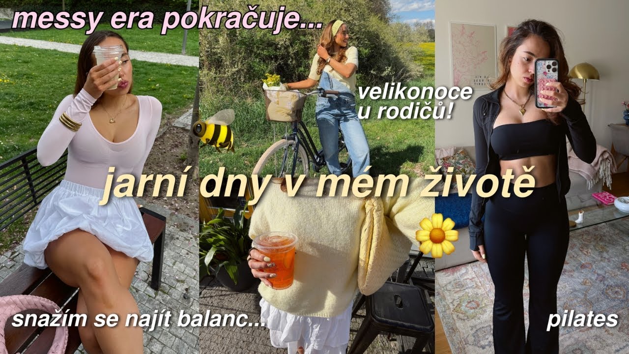 JARNÍ PRODUKTIVNÍ VLOG ✨ | krize in your 20s & dávání si života dohromady (as always...)